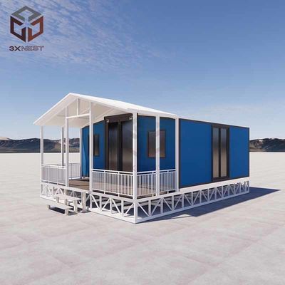 Estructura de acero 20FT Casas prefabricadas Instalación fácil y rápida hecha posible