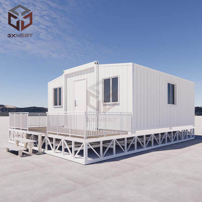 Casa de contenedores plegable desmontada Casas plegables Materiales reciclables