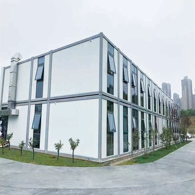 Casas prefabricadas plegables móviles temporales insonorizadas para obras de construcción
