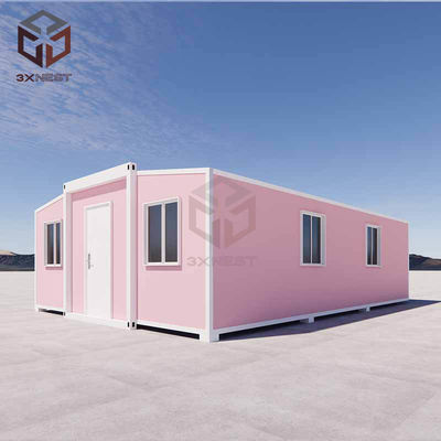 Casa de contenedores preinstalada y expandible prefabricada