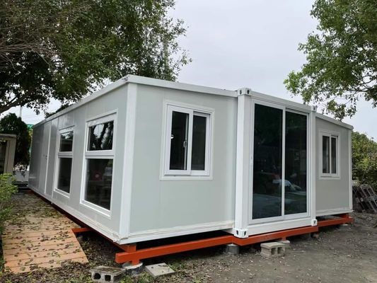 Puerta de seguridad de acero Casa prefabricada Diseño personalizable y fácil de ensamblar