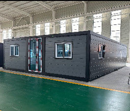 Casa de contenedores plegable de fácil y rápida instalación con peso neto total de 3,75 toneladas