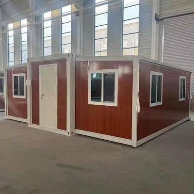 Casa prefabricada moderna y ampliable de 18,5 metros cuadrados Cuadro de acero personalizable