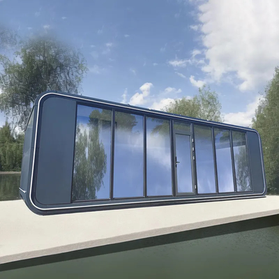 Casa cápsula de manzana abatible deslizante de 20m2 con cerradura inteligente