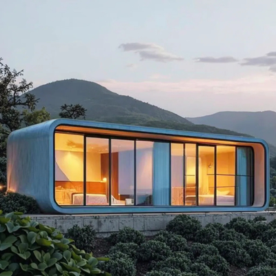 Cabina de manzanas plegable deslizante de 6m x 3.3m x 3m de aleación de aluminio