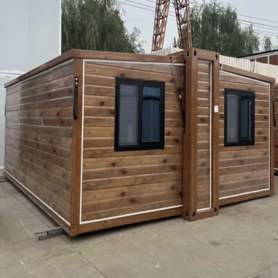 Casa plegable prefabricada personalizable de 40 pies HQ con aislamiento térmico
