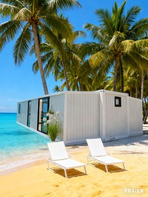 40ft Expandable Container Home with Expanded Size L11800 * W6220 * H2480 Mm and One Year Warranty for Easy Installation