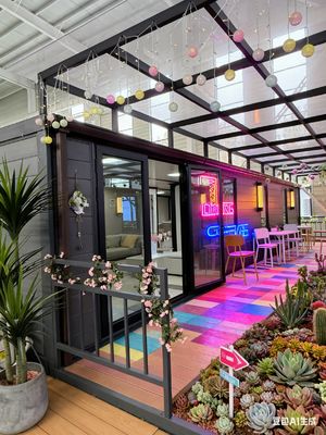 Wiring According To Customer Requirements 40ft Assembled Living Dwellings Internal Dimensions L11540 * W6060 * H2240 Mm