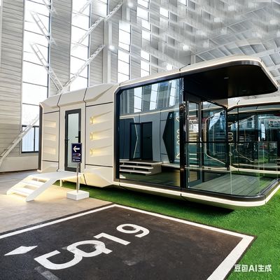 Casa Cápsula Espacial con un Dormitorio, un Baño y Dimensiones L8560 * W3460 * H3400