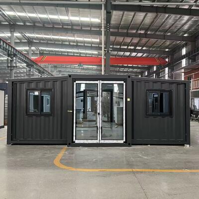 Customizable Foldable 20ft Container with Waterproof Roof and 80*100*2.5mm Square Tube Base for Durable Prefabricated Tiny Homes