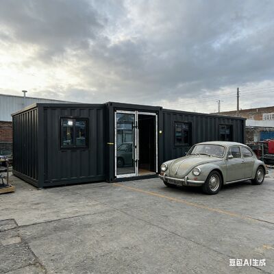 Aislamiento térmico y acústico Contenedor plegable de 20 pies con diseño personalizable para Apartamento Hotel Home Office