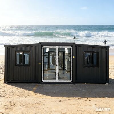 Contenedor plegable de 20 pies totalmente galvanizado con aislamiento térmico y sistema eléctrico personalizable